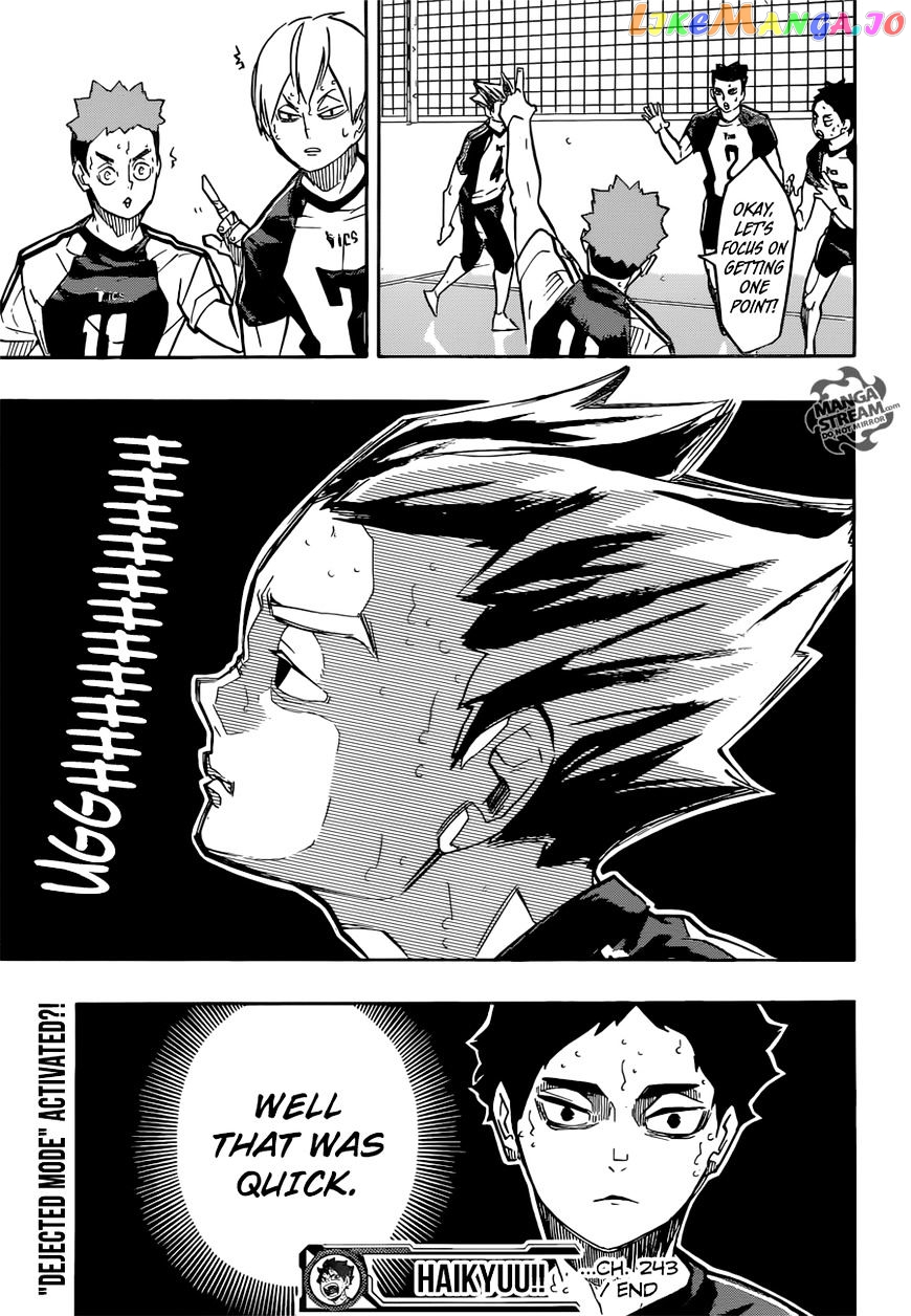 Haikyuu!!, Chapter 243 image 20